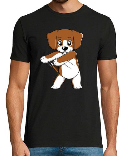 Camiseta Perro Beagle Baile Hilo Dental - latostadora.com - Modalova