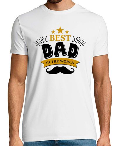 Camiseta Mejor Papá del Mundo - Best Dad in the World - latostadora.com - Modalova