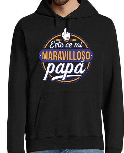 Sudadera Con Capucha Para Hombre Este es mi maravilloso papá laTostadora - latostadora.com - Modalova