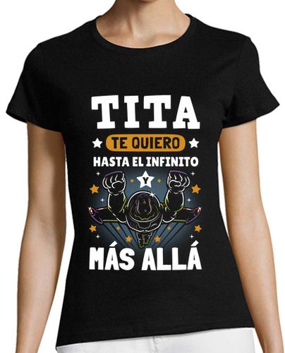 Camiseta mujer Te Quiero Tita Hasta el Infinito - latostadora.com - Modalova