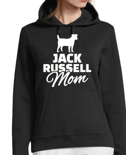 Sudadera Con Capucha Para Mujer Jack Russell mamá laTostadora - latostadora.com - Modalova