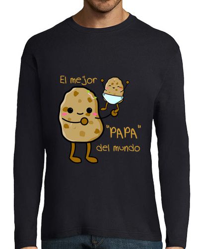 Camiseta El mejor PAPA del mundo - latostadora.com - Modalova