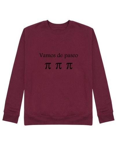 Sudadera Sin Capucha Unisex Vamos de paseo...pi pi pi laTostadora - latostadora.com - Modalova