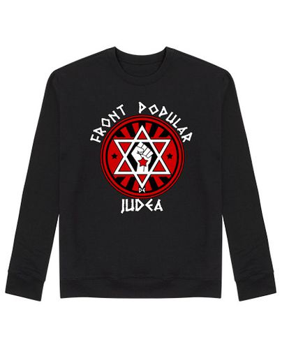 Sudadera Sin Capucha Unisex Front Popular de Judea - La vida de Bri laTostadora - latostadora.com - Modalova