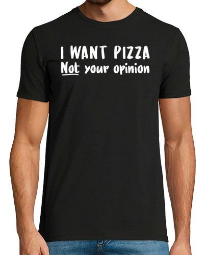Camiseta quiero pizza - latostadora.com - Modalova