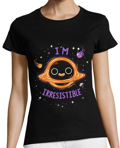 Camiseta mujer Irresistible Cute Agujero Negro Espacio - latostadora.com - Modalova