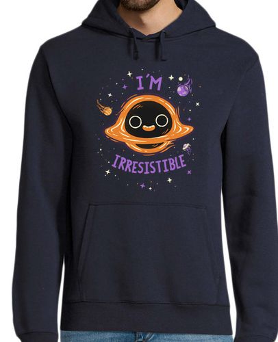 Sudadera Con Capucha Para Hombre Irresistible Cute Agujero Negro Espacio laTostadora - latostadora.com - Modalova