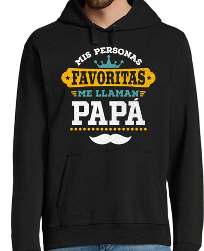 Sudadera Con Capucha Para Hombre Mis Personas Favoritas Me Llaman Papá Regalo Día Del Padre laTostadora - latostadora.com - Modalova