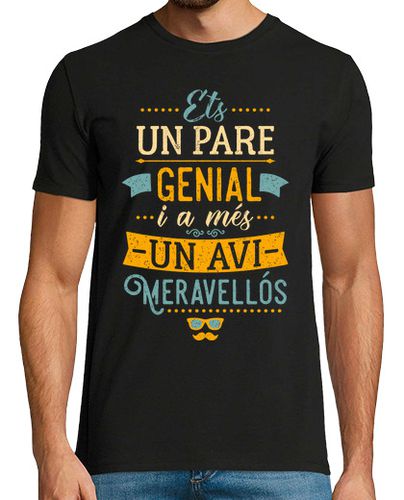 Camiseta Pare genial Avi Meravellós - latostadora.com - Modalova