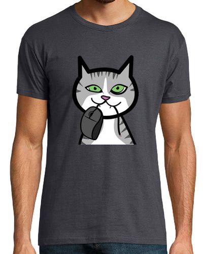 Camiseta Camiseta gato geek - latostadora.com - Modalova