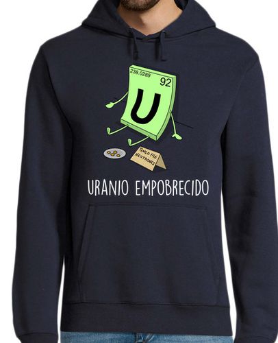 Sudadera Con Capucha Para Hombre Uranio Empobrecido Black laTostadora - latostadora.com - Modalova