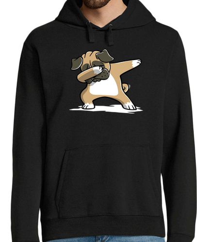 Sudadera Con Capucha Para Hombre Perro Pug DAB! laTostadora - latostadora.com - Modalova