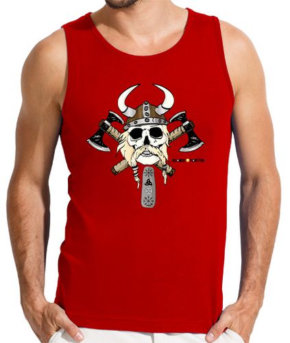 Camiseta Hombre Sin Mangas Vikingo tirantes laTostadora - latostadora.com - Modalova