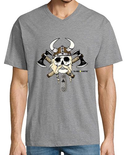 Camiseta Vikingo cuello pico laTostadora - latostadora.com - Modalova