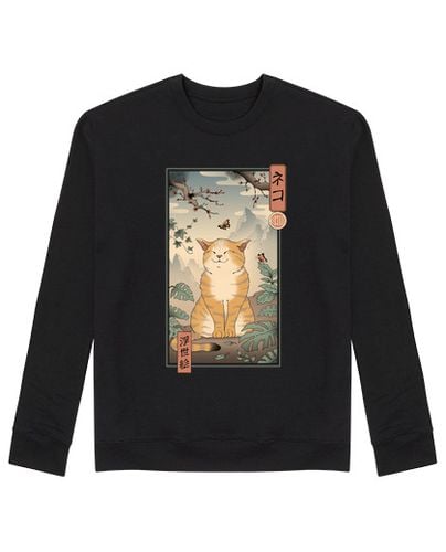 Sudadera Sin Capucha Unisex gato edo laTostadora - latostadora.com - Modalova