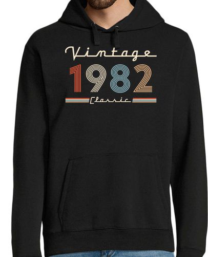 Sudadera Con Capucha Para Hombre 1982 - Vintage Classic laTostadora - latostadora.com - Modalova