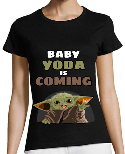 Camiseta mujer Baby is coming - latostadora.com - Modalova