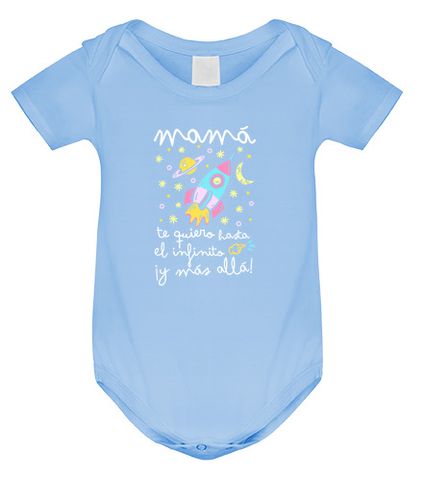 Body Bebé Mamá te quiero hasta el infinito y más laTostadora - latostadora.com - Modalova