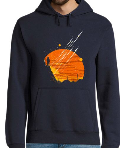 Sudadera Con Capucha Para Hombre hasta pronto hijo mío laTostadora - latostadora.com - Modalova