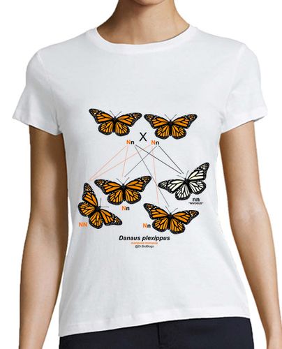 Camiseta mujer Monarca genética - latostadora.com - Modalova
