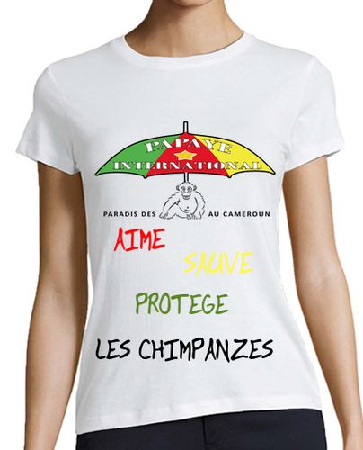 Camiseta mujer mensaje de beisbol papaya internacional - latostadora.com - Modalova