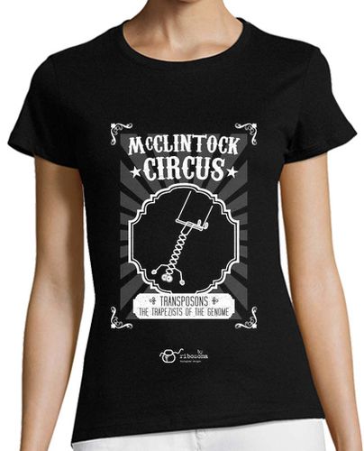 Camiseta mujer McClintock Circus - latostadora.com - Modalova