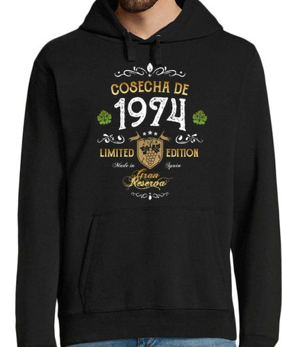 Sudadera Con Capucha Para Hombre Cosecha de 1974 - Gran Reserva laTostadora - latostadora.com - Modalova