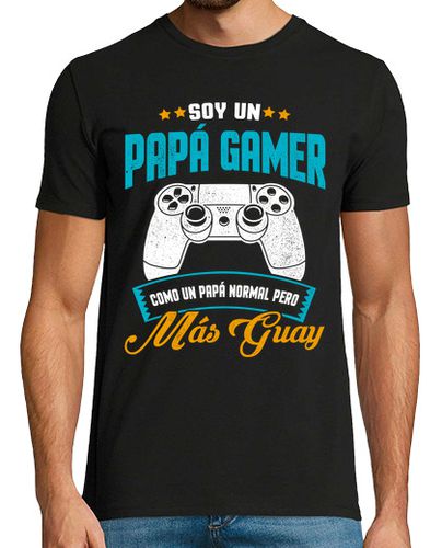 Camiseta Papá Gamer Como Un Papá Normal Pero Más Guay Regalo Día Del Padre Gamer - latostadora.com - Modalova