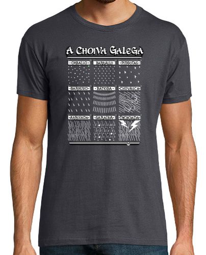 Camiseta A Choiva Gallega - camiseta galicia - latostadora.com - Modalova