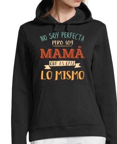 Sudadera Con Capucha Para Mujer Mamá perfecta laTostadora - latostadora.com - Modalova