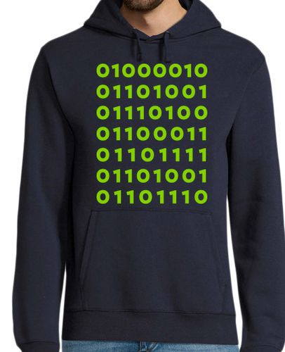 Sudadera Con Capucha Para Hombre Binary Bitcoin laTostadora - latostadora.com - Modalova