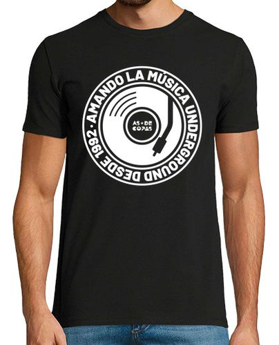 Camiseta Hombre Manga Corta AS DE COPAS DJ Logo H laTostadora - latostadora.com - Modalova