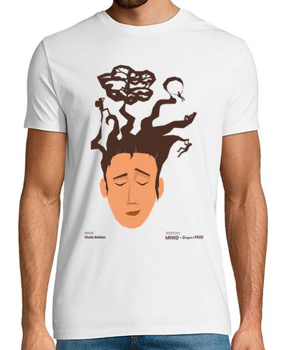 Camiseta Giulia Baldan - viaje mental - latostadora.com - Modalova