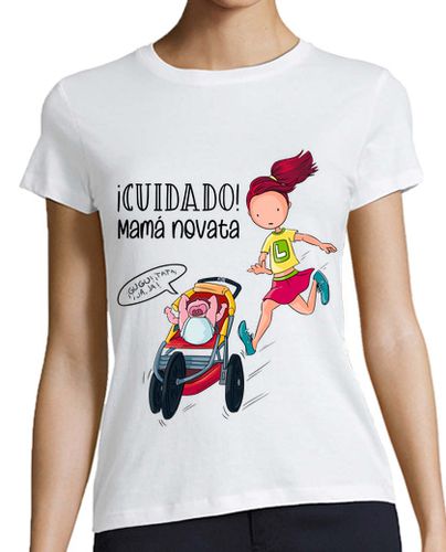 Camiseta mujer Mamá novata - latostadora.com - Modalova