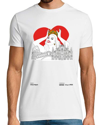 Camiseta Hombre Manga Corta chiara rigoni - italia te despertarás laTostadora - latostadora.com - Modalova