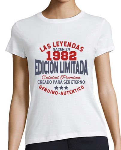 Camiseta Mujer Manga Corta edición limitada 1982 laTostadora - latostadora.com - Modalova