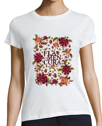 Camiseta Mujer Manga Corta Flamencura laTostadora - latostadora.com - Modalova