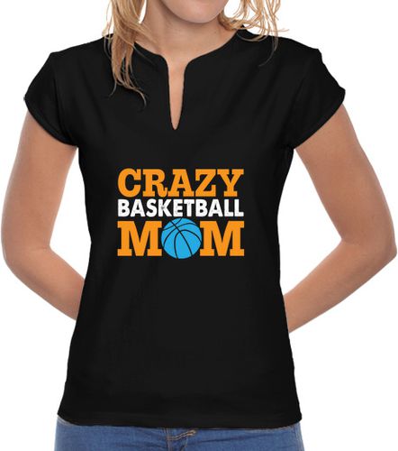 Camiseta mujer crazy basketball mom - latostadora.com - Modalova