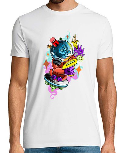 Camiseta Mono galáctico - latostadora.com - Modalova