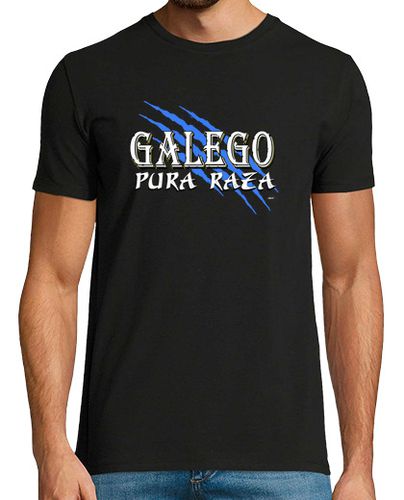 Camiseta Soy gallego pura raza - frases galego - latostadora.com - Modalova