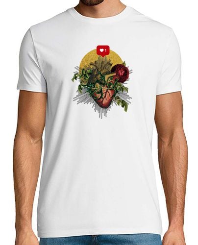 Camiseta Hombre Manga Corta Corazón de espinas laTostadora - latostadora.com - Modalova