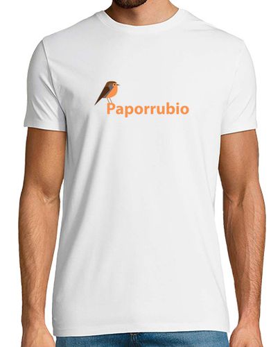 Camiseta Paporrubio, Hombre, manga corta, blanco, calidad extra laTostadora - latostadora.com - Modalova