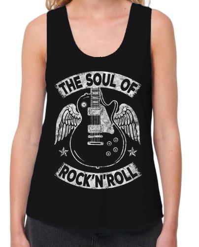 Camiseta mujer The Soul Of Rock and Roll - latostadora.com - Modalova