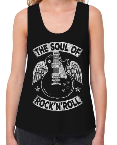 Camiseta Mujer Tirantes Loose Fit The Soul Of Rock and Roll laTostadora - latostadora.com - Modalova