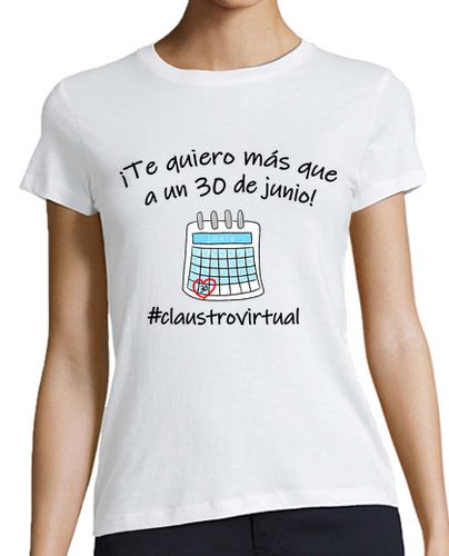 Camiseta Mujer Manga Corta 30 de junio negro laTostadora - latostadora.com - Modalova