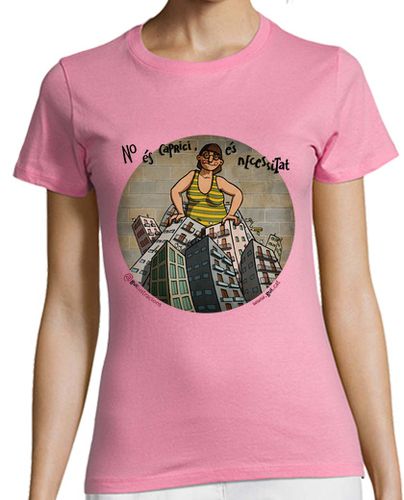 Camiseta Mujer Manga Corta Disseny de Guillem Fradera laTostadora - latostadora.com - Modalova