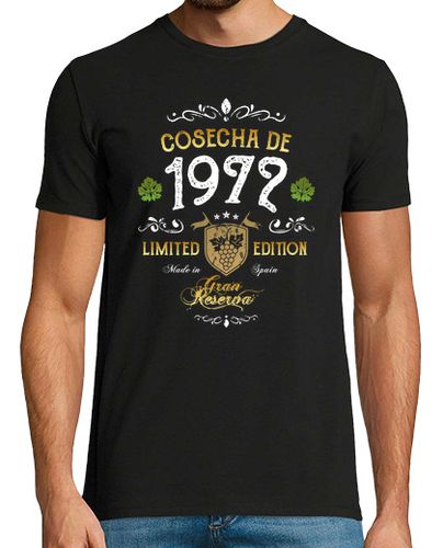 Camiseta Hombre Manga Corta Cosecha de 1972 - Gran Reserva laTostadora - latostadora.com - Modalova