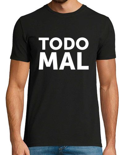 Camiseta Hombre Manga Corta Todo mal laTostadora - latostadora.com - Modalova