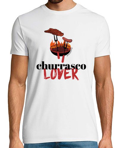 Camiseta Churrasco Lover. Para los amantes del churrasco. Camiseta hombre calidad extra - latostadora.com - Modalova