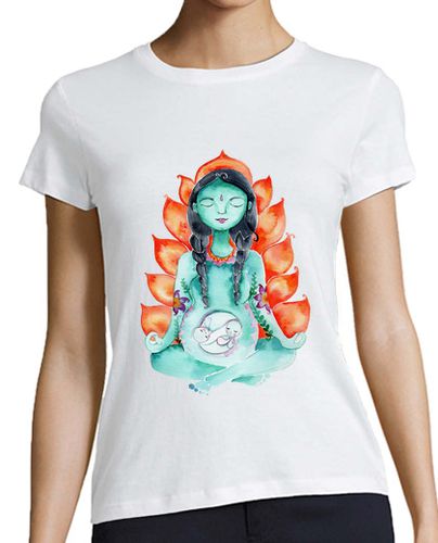 Camiseta mujer Mamá Kali, diosa de fuego mujer manga corta - latostadora.com - Modalova